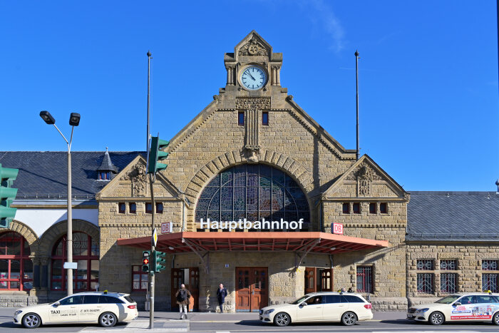 Bahnhofsuhr am Bahnhof Eisenach
