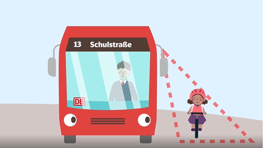 Sicher zur Schule mit der digitalen Busschule von DB Regio Bus