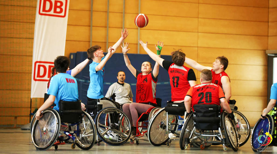 Jugend trainiert Frühjahrsfinale 2023 - Rollstuhlbasketball