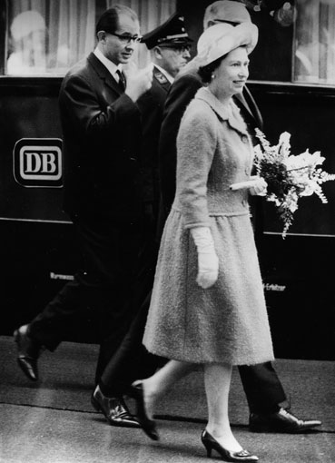Königlicher Besuch in Deutschland - Königin Elisabeth II. 1965 zu Besuch in Deutschland