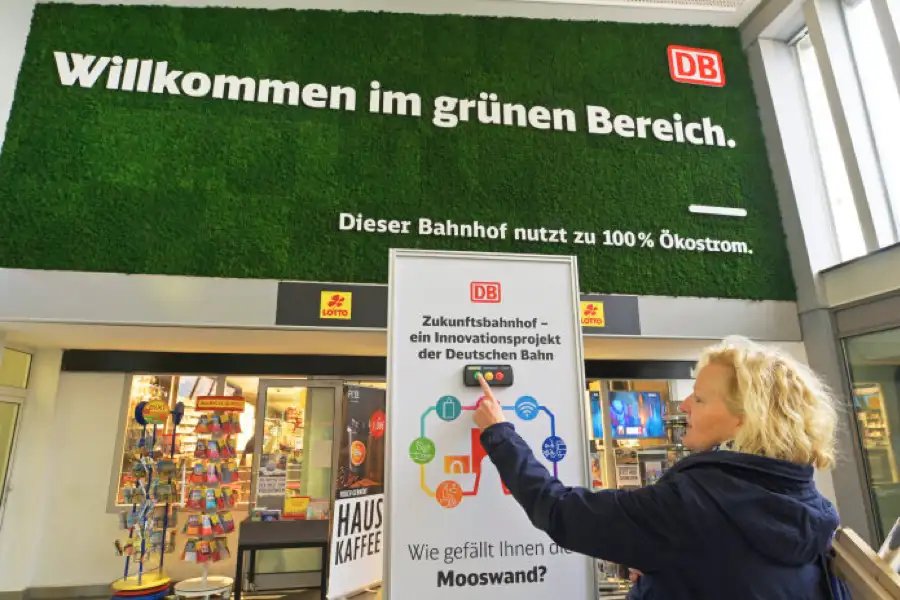Umweltschutz bei der Deutschen Bahn: Maßnahme 06 Grüne Bahnhöfe