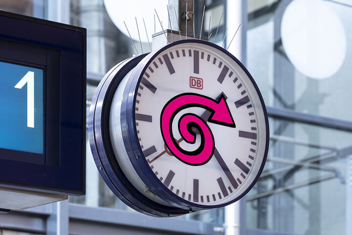 Zeitumstellung bei der Bahn: Wie hält man mit einer Stunde mehr oder weniger den Fahrplan ein?