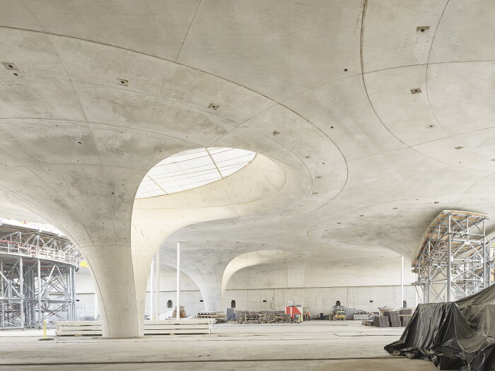 DB-Bauprojekte: Der Tiefbahnhof in Stuttgart sieht aus wie ein Bauwerk der Zukunft