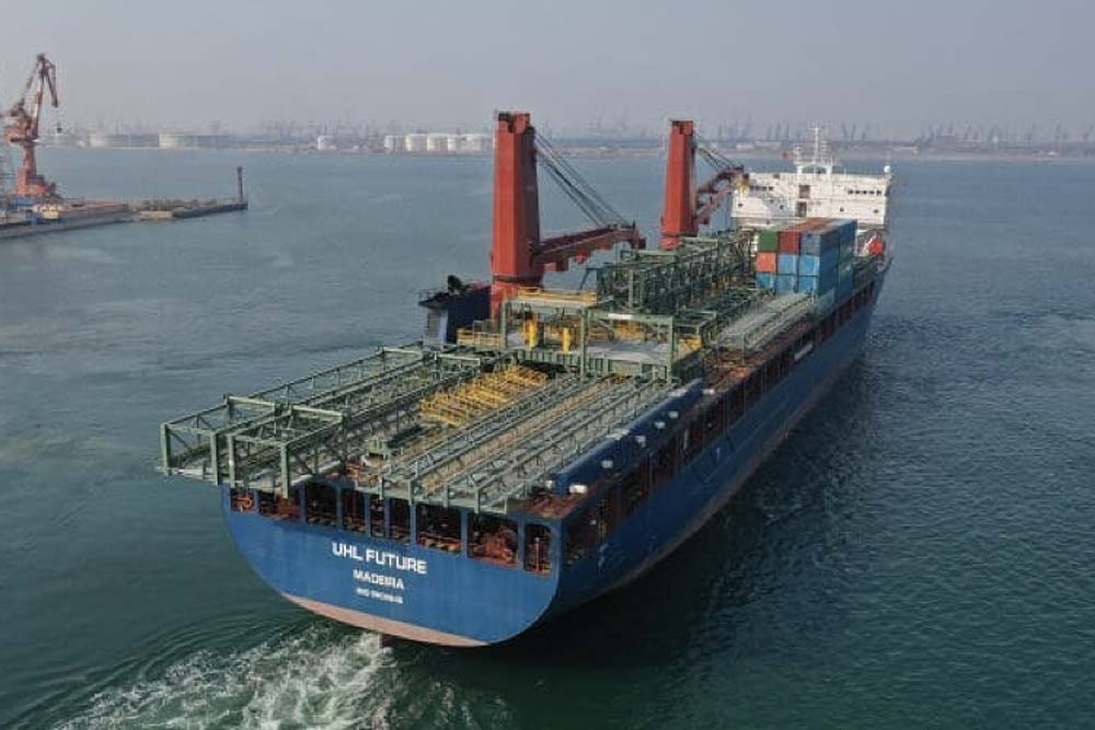 DB Logistik – Schwerlasttransport nach Australien mit einem Frachtschiff